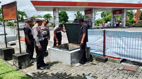 Jelang Idul Fitri Polda NTB Lakukan Monitoring SPBU Di Kota Mataram