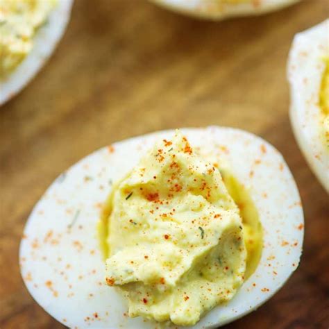 The BEST Horseradish Deviled Eggs - That Low Carb Life