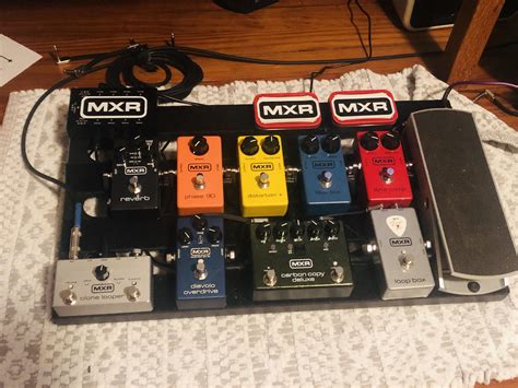 My Almost All Mxr Board Rguitarpedals