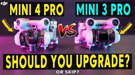 DJI MINI 4 Pro VS MINI 3 Pro - IS THIS AN UPGRADE!?? - Drones