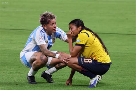 Ecuador pierde ante Argentina y se despide de la Copa América Femenina