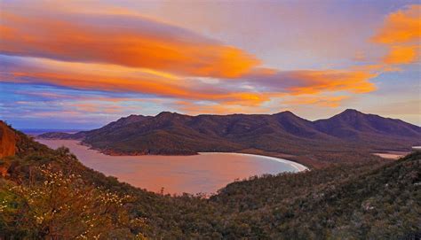 Wineglass Bay After The Sun Has Set This Image Is Flickr