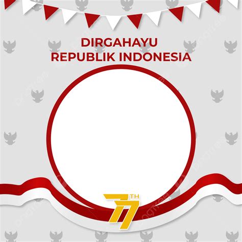 Dirgahayu Indonesia Vector Hd Png Images Dirgahayu Indonesia Twibbon