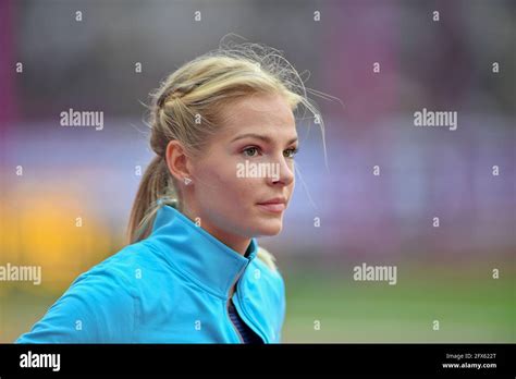 Darya Klishina Russia Silver Medal Long Jump Women Final Iaaf Athletics World