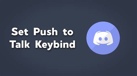 Set Push To Talk Keyboard Shortcut Keybind In Discord Discord