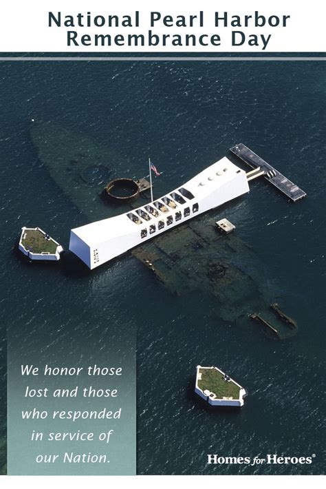 an aerial view of the national pearl harbor remembrance day