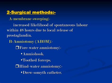 PPT - Prolonged pregnancy & Induction of labour PowerPoint Presentation ...