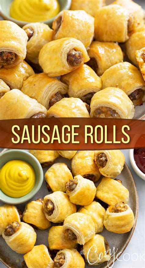 Sausage Rolls - The Cozy Cook