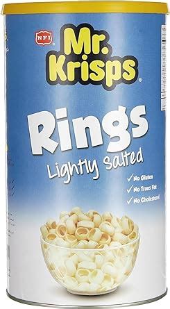 Mr Krisps Rings Lightly Salted Flavour Can 65 Gm Buy Online At Best