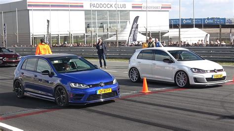 Volkswagen Golf R Vs Golf Gti Clubsport Vs Nissan Gt R Youtube