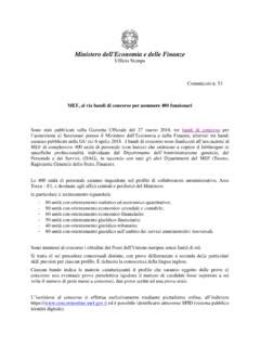 Ministero Dell Economia E Delle Finanze Ministero Dell Economia E