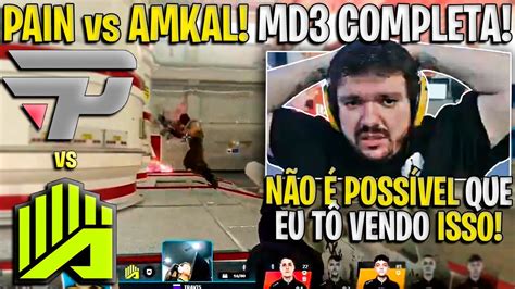 Mch Ficou Pa Nesse Jogo Pain Vs Amkal Md Completa Cct Global