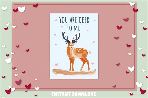 Printable Animal Valentine Cards For Kids, Girls, Boys, Unisex | Karimoos