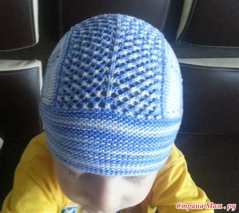 Летняя бандана для мальчика - Вязание для детей - Страна Мам