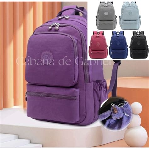 Mochila Kipling Super Grande Medio Casual Escolar Viagem Unissex