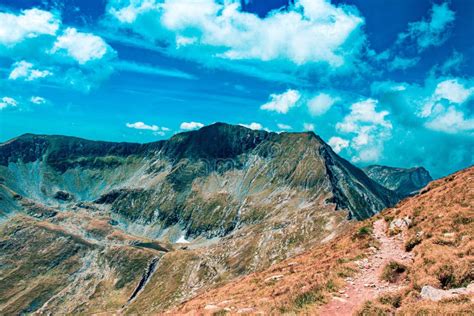 Moldoveanu Mountain Peak - Highest in Romania. Beautiful Landscape in ...