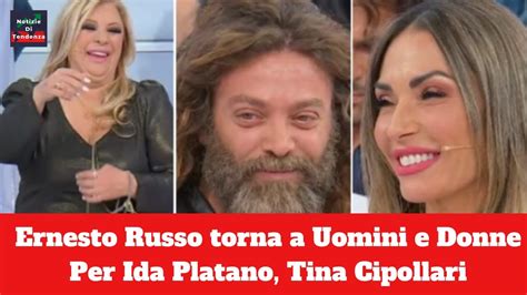 Ernesto Russo Torna A Uomini E Donne Per Corteggiare Ida Platano