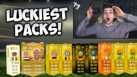 Fifa Legend In A Pack My Luckiest Million Coins Fifa Pack