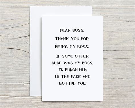 Funny Boss Day Cards