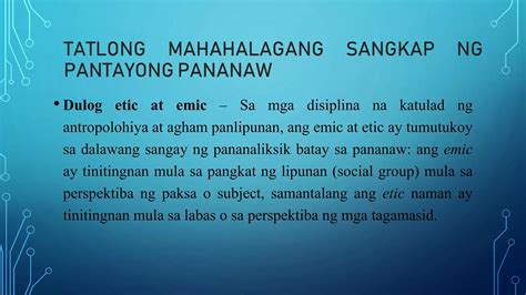 Batayang Kaalaman Sa Mga Teorya Sa Pananaliksik Na Akma O Buhat Sa