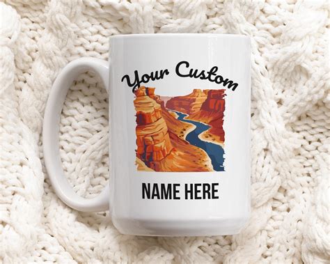 Grand Canyon Coffee Mug Travel Souvenir Sunrise Scenery Ceramic Cup