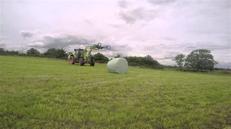 Silage Bales Wrapping Farming Dairy Gopro Dji Drone Part 2 Youtube