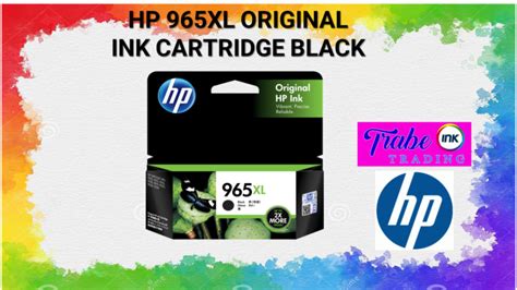 HP 965XL ORIGINAL INK CARTRIDGE BLACK Lazada PH