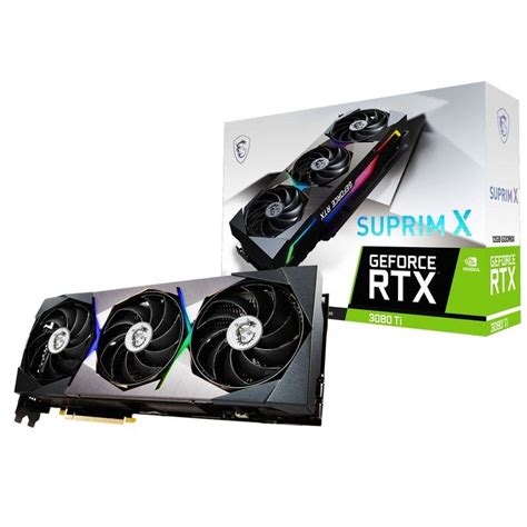 Opiniones MSI GeForce RTX 3080 Ti SUPRIM X 12GB GDDR6X PcComponentes