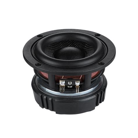 Aiyima 4 5 Polegada subwoofer alto falante 4 8 ohm 50w alumínio cone