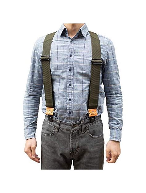 Buy Mens Industrial Strength Suspenders 2 Inch Work Suspenders For Men