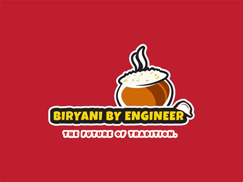 Biryani Logo Restaurant Logo Pot Biryani On Behance