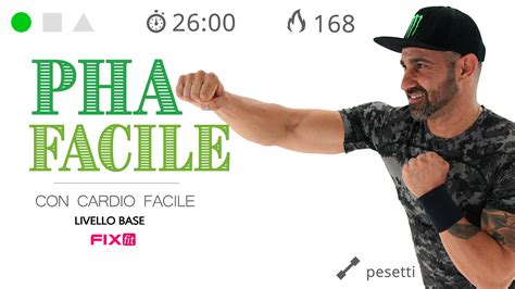 Esercizi PHA Allenamento Total Body Cardio Per Principianti