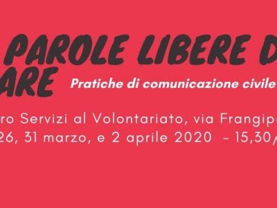 Csv Dei Due Mari Ets Corso Di Formazione Storie E Parole Libere Di