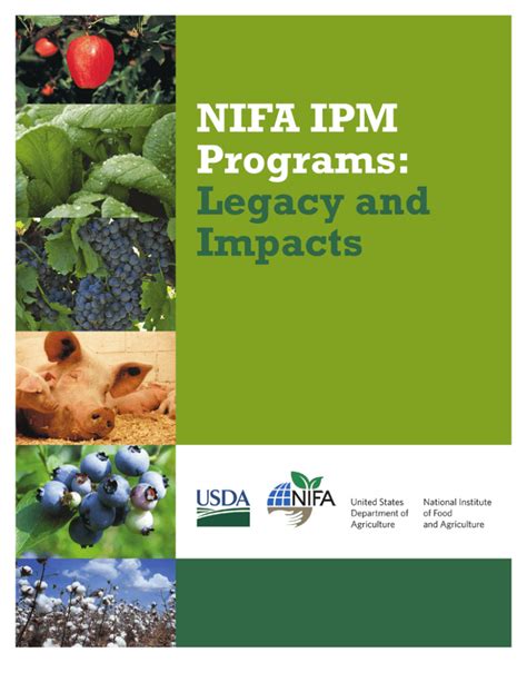 NIFA IPM Programs Legacy And Impacts