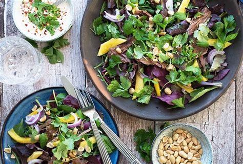 Salat Med And Og Mango Opskrift På Vietnamesisk Inspireret Salat