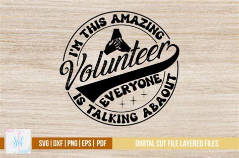 Amazing Volunteer Svg Design Graphic By Svgstudiodesignfiles Creative