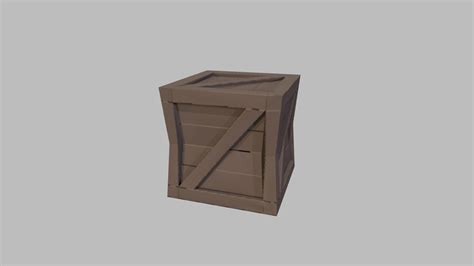 Wooden Box Blacksmiths Workshop Assets Download Free 3d Model By