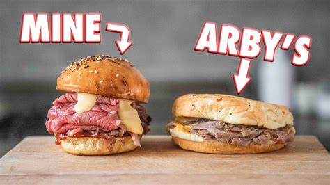 Arby's Beef 'N Cheddar (But Better)