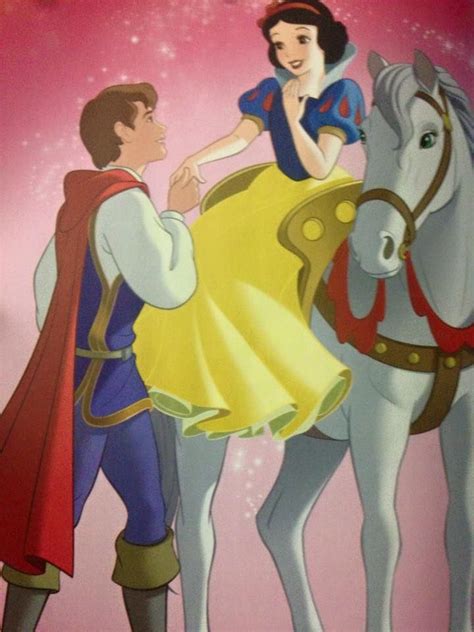 Snow White And Her Prince And Their Horse Astor Disney Princess Snow