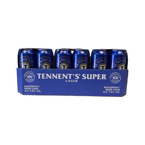 Buy Tennents Super 24 X 500ml Cans Online Fast UK Delivery Cheers