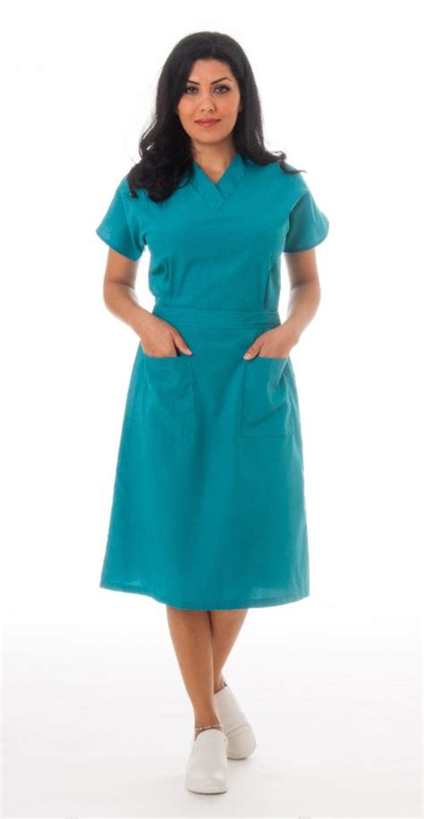 V Neck Dress Avida Healthwear Inc Scrubs Dress Dresses Nurse