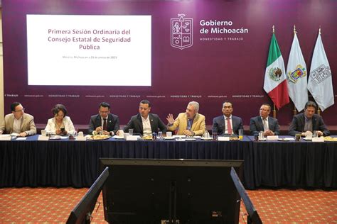 Gem Consejo Estatal De Seguridad Aprueba Programa Para Fortalecer La