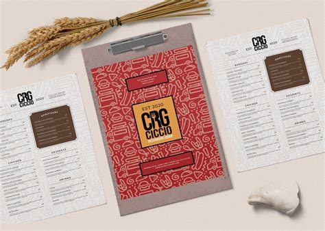 Prime Restaurant Menu PSD Templates 99Effects