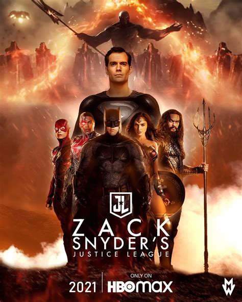 Fanmade Here Is A Zack Snyder S Justice League Poster That I Made