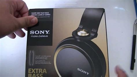 Sony Mdr Xb Ip Extra Bass Headphones With Inline Remote Youtube