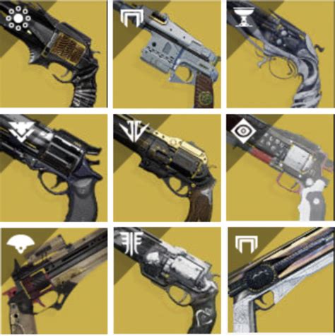 Create a Destiny 2 Exotic Hand Cannons Tier List - TierMaker