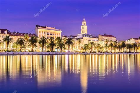 Split Croatie Littoral Front De Mer Image Libre De Droit Par