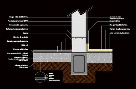 Simple Foundation Retak In Autocad Cad Library