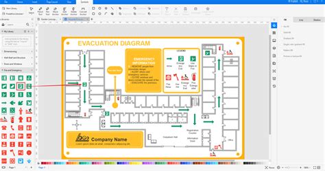 How To Draw An Evacuation Plan In Excel Edrawmax