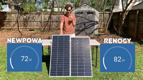 Newpowa Vs Renogy Solar Panels Test Results Footprint Hero